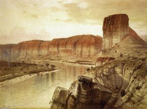 Samuel Colman - The Green River, Wyoming