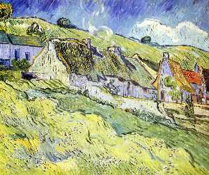 Vincent Van Gogh - A Group of Cottages