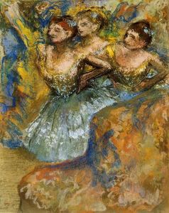 Edgar Degas - Group of Dancers