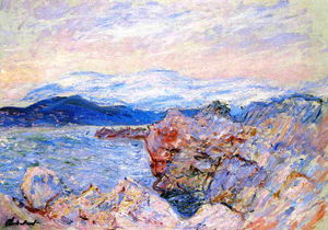 Claude Monet - The Gulf Juan at Antibes