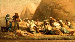 Jean-François Millet - Harvesters Resting