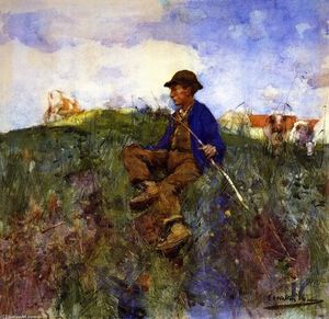 Edward Arthur Walton - The Herd Boy