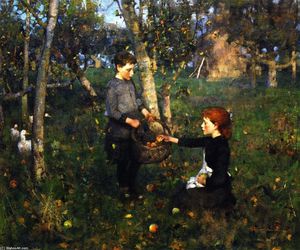 James Guthrie - In the Orchard