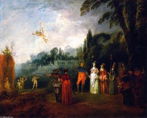 Jean Antoine Watteau - The Island of Cythera