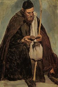 Jean Baptiste Camille Corot - Italian Monk Reading