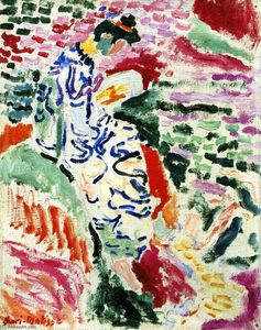 Henri Matisse - Japanese Woman at the Seashore (also known as Woman beside the Water)