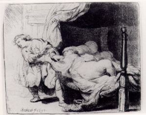 Rembrandt Van Rijn - Joseph and Potiphars Wife