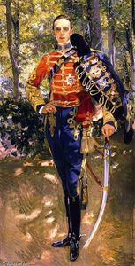 Joaquin Sorolla Y Bastida - The King Alfonso XIII in a Hussar's Uniform