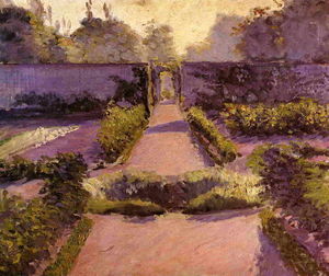 Gustave Caillebotte - The Kitchen Garden, Yerres