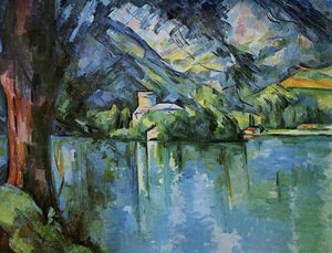 Paul Cezanne - The Lac d-Annecy