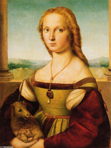 Raphael (Raffaello Sanzio Da Urbino) - Lady with a Unicorn