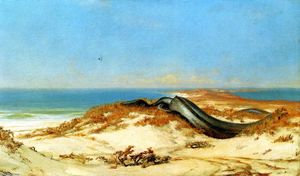 Elihu Vedder - The Lair of the Sea Serpent