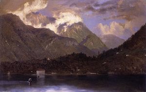 John Ferguson Weir - Lake Como