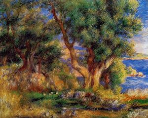 Pierre-Auguste Renoir - Landscape near Menton