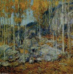 Frederick Childe Hassam - The Ledges, October in Old Lyme, Connecticut