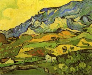 Vincent Van Gogh - Les Alpilles, Mountain Landscape near South-Reme