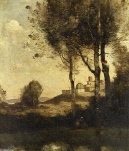 Jean Baptiste Camille Corot - Les denicheurs Toscans