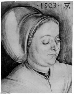 Albrecht Durer - Portrait of a Woman (Creszentia Pirckheimer)