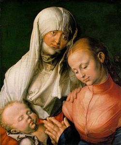 Albrecht Durer - The Virgin and Child with St. Anne