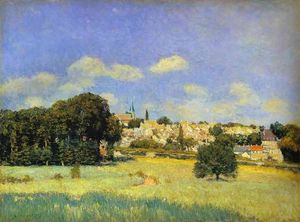 Alfred Sisley - View of St Cloud