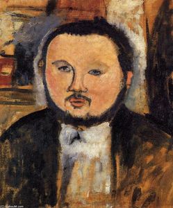 Amedeo Modigliani - Portrait of Diego Rivera