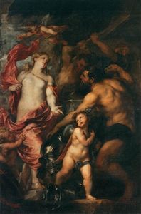 Anthony Van Dyck - Venus asking Vulcan for the Armour of Aeneas