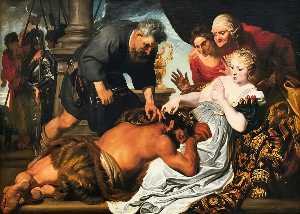 Anthony Van Dyck - Samson and Delilah