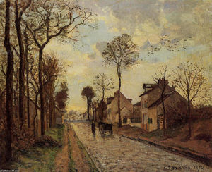 Camille Pissarro - The Louveciennes Road