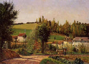 Camille Pissarro - Path of Hermitage at Pontoise