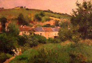 Camille Pissarro - The Path in the Village