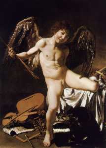 Caravaggio (Michelangelo Merisi) - Amor Victorious
