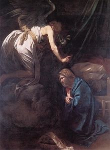 Caravaggio (Michelangelo Merisi) - Annunciation