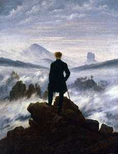 Caspar David Friedrich - The wanderer above the sea of fog