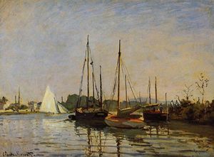 Claude Monet - Pleasure Boats, Argenteuil, c.1872-3 (oil on canvas)