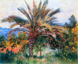 Claude Monet - Palm Tree at Bordighera