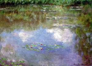 Claude Monet - Water Lilies, The Clouds