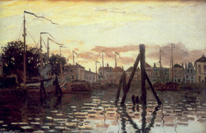 Claude Monet - The Port at Zaandam