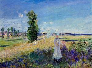 Claude Monet - The Promenade, Argenteuil