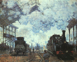 Claude Monet - Gare St.-Lazare