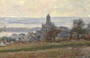 Claude Monet - The Church of Vetheuil