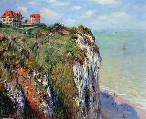 Claude Monet - Cliff at Dieppe