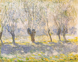 Claude Monet - Willows, Giverny