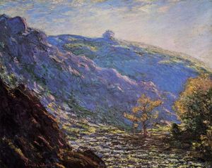 Claude Monet - The Old Tree, Sunlight on the Petit Cruese