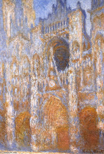 Claude Monet - Rouen Cathedral, The Portal at Midday