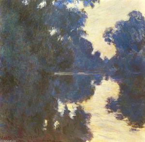 Claude Monet - Morning on the Seine