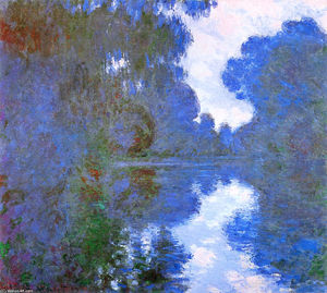 Claude Monet - Morning on the Seine, Clear Weather 02