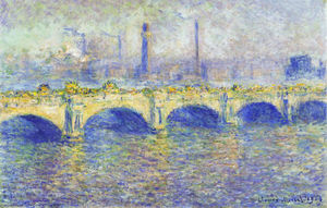 Claude Monet - Waterloo Bridge, Effect of the Sun