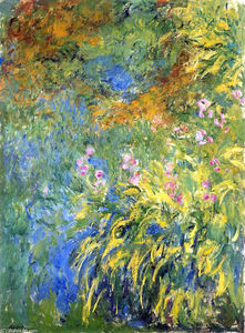 Claude Monet - Irises 3