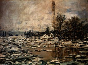 Claude Monet - The Break-up of the Ice