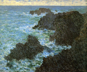 Claude Monet - The rocks of Belle-Lle